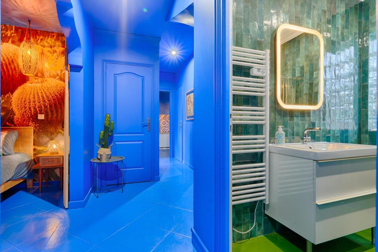 Luxury Jardin Majorelle Paris Orly Avec Jacuzzi Віньє-сюр-Сен Екстер'єр фото