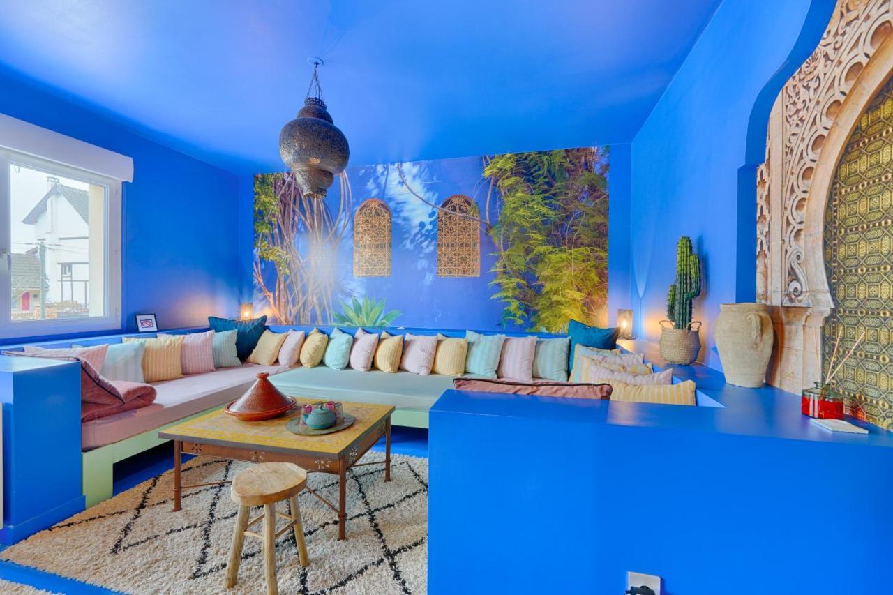 Luxury Jardin Majorelle Paris Orly Avec Jacuzzi Віньє-сюр-Сен Екстер'єр фото
